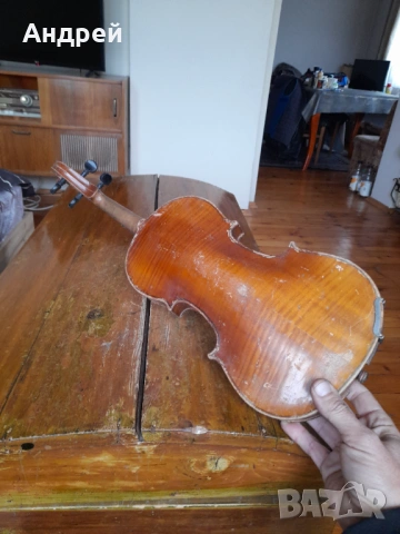 Стара цигулка, снимка 5 - Струнни инструменти - 53335168