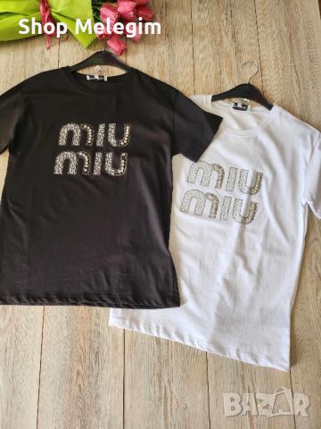 Miu Miu дамска тениска , снимка 1 - Тениски - 45836128