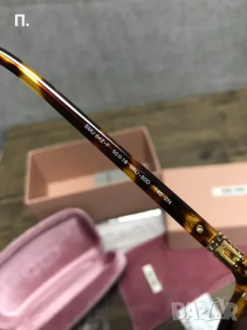 Очила miu miu , снимка 4 - Слънчеви и диоптрични очила - 50185269