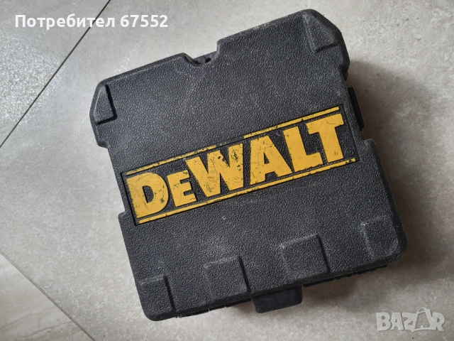 Червен лазер DeWalt DW088. В перфектно състояние. 80€ Цената е крайна!, снимка 8 - Други инструменти - 53470988