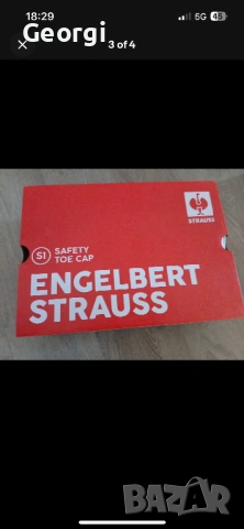 Engelbert Strauss S1 Triest low Boa system, снимка 5 - Маратонки - 54057128