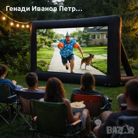 Надуваем проекционен екран, снимка 4 - Други - 53968849