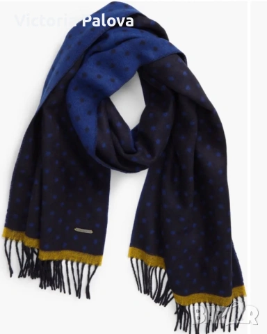 Марков шал  TED BAKER EARLHAM унисекс, снимка 2 - Шалове - 53575852