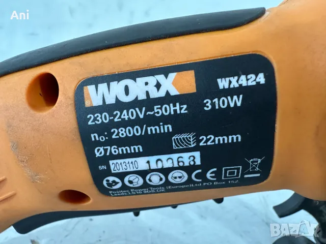 Мини циркуляр - Worx 310 W, снимка 4 - Други машини и части - 46770194