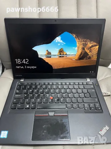 Лаптоп Lenovo ThinkPad T470S, снимка 1 - Лаптопи за работа - 48539289