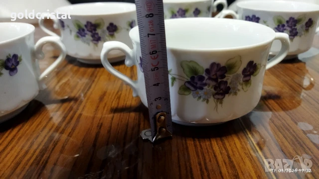 стар немски порцелан купички , снимка 8 - Антикварни и старинни предмети - 50541125