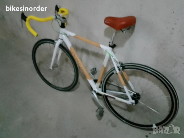Бамбуков Органик Байк 28" фикси/сингъл , снимка 3 - Велосипеди - 54153358