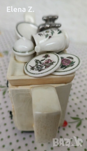 Малък колекционерски чайник мивка Cardew Portmeirion, снимка 6 - Антикварни и старинни предмети - 54003391