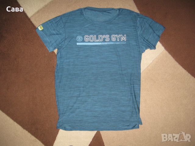 Тениска GOLD,S GYM  мъжка,ХЛ, снимка 2 - Тениски - 45701504