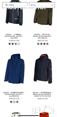 Мъжко ски яке KARBON.Размер S/M, снимка 15 - Якета - 52631963