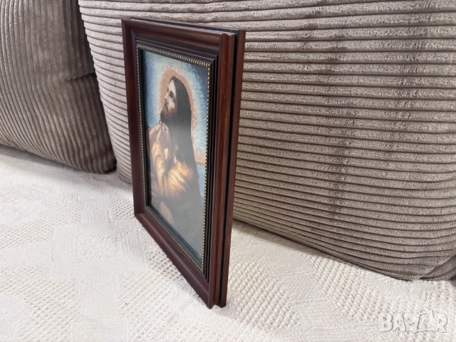 Гоблен "Молещият се Христос", снимка 11 - Гоблени - 54186947