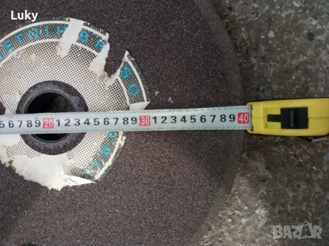 Голям абразивен,диск(камък).Нов.Размерите са на снимките., снимка 4 - Други инструменти - 49788592