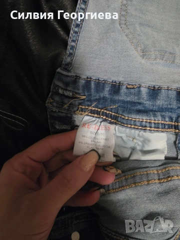 Дамски дънков гащеризон, снимка 3 - Гащеризони - 54032221