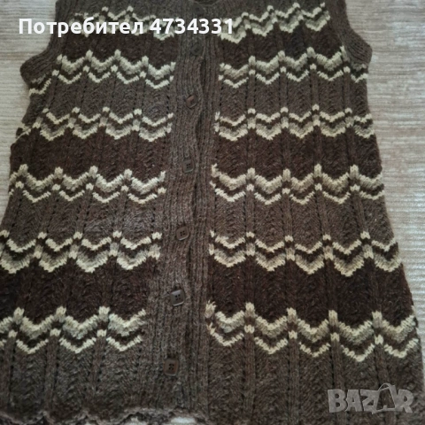 Дамки вълнени Елеци , снимка 5 - Елеци - 53658076