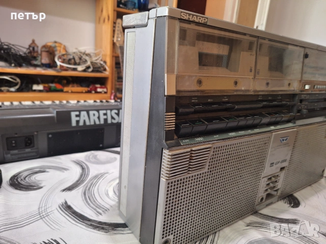 Касетофон Шарп 666 за части, снимка 7 - Радиокасетофони, транзистори - 54087041