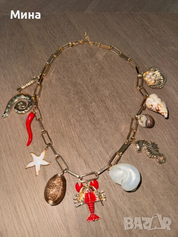 Колие с мъниста ръчна изработка, снимка 5 - Колиета, медальони, синджири - 50809608