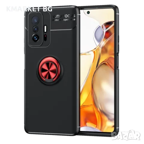 Xiaomi Mi 11T Удароустойчив Metal Ring Калъф и Протектор, снимка 5 - Калъфи, кейсове - 48794302