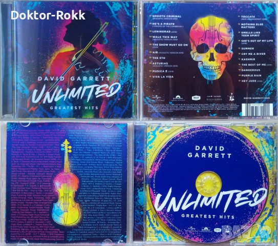 David Garrett + Deborah Henson-Conant + Debussy - Leonard Slatkin -  оригинални дискове, снимка 2 - CD дискове - 52951401