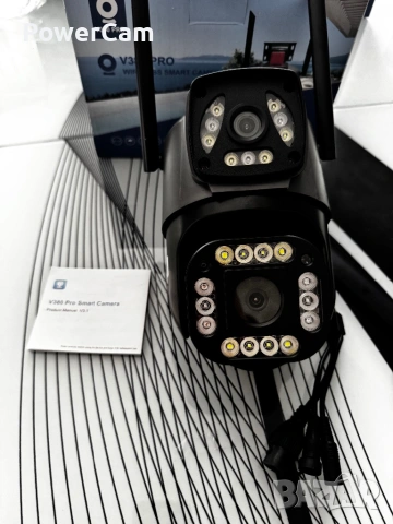 🔥 4K Wi-Fi Камера с Двойна Леща + 32GB SD Карта ВКЛЮЧЕНА 🔥