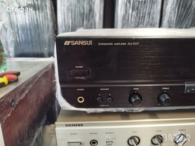  SANSUI AU-X117, снимка 4 - Ресийвъри, усилватели, смесителни пултове - 46539141