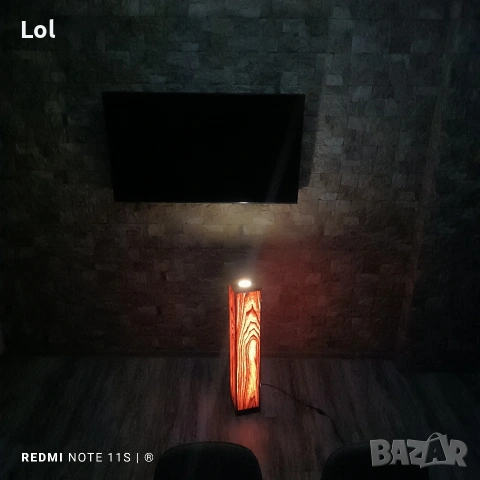 Дървена лампа, снимка 7 - Декорация за дома - 53787296