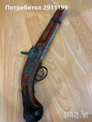 Реплика на кремъчен пистолет, лот от 2 броя, снимка 3 - Антикварни и старинни предмети - 45397573