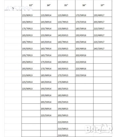 Текстилни вериги за сняг от XS до XXL - 2бр., к-т,  8047, снимка 6 - Аксесоари и консумативи - 51912322