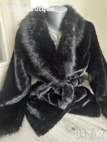 палто с пух , снимка 2 - Палта, манта - 52331087