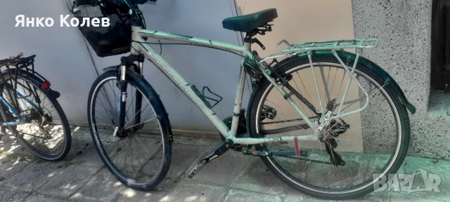 Велосипед мъжки с алуминиева рамка, шимано, амортисьори, снимка 2 - Велосипеди - 50957218