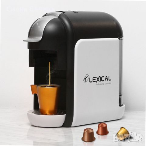 Мултифункционална машина за кафе(5 в 1) LEXICAL TOP LUX LEM-0611; Поддържа всички капсули , снимка 4 - Кафемашини - 45352226