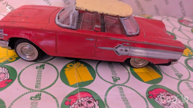 Стара метална играчка , снимка 2 - Колекции - 53066159