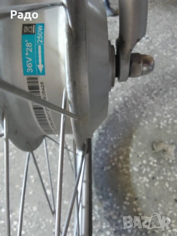 Електрически Алуминиев Велосипед Колело 28 цола, снимка 6 - Велосипеди - 53848013