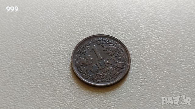 1 цент 1919 Нидерландия, снимка 1 - Нумизматика и бонистика - 46469689