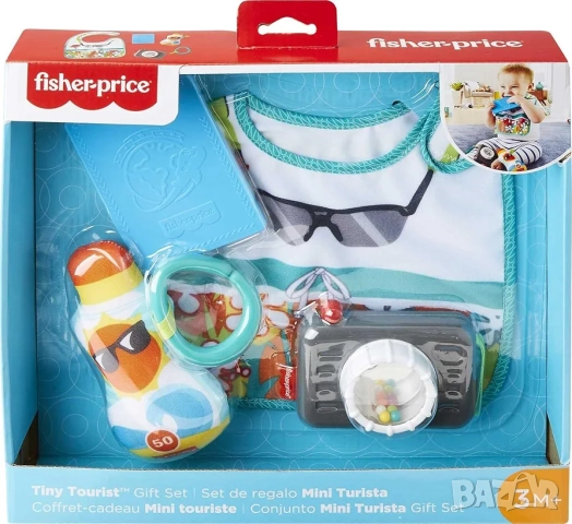 Комплект "Малкият турист " от Fisher Price , снимка 2 - Дрънкалки и чесалки - 52924637