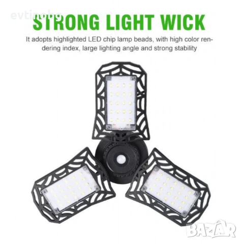Слънчева соларна LED лампа за къмпинг и домакинство, снимка 4 - Къмпинг осветление - 54105648