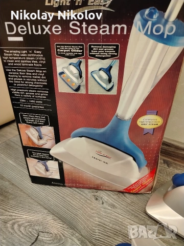 Уред за почистване на пара НОВО , снимка 4 - Парочистачки и Водоструйки - 54015776
