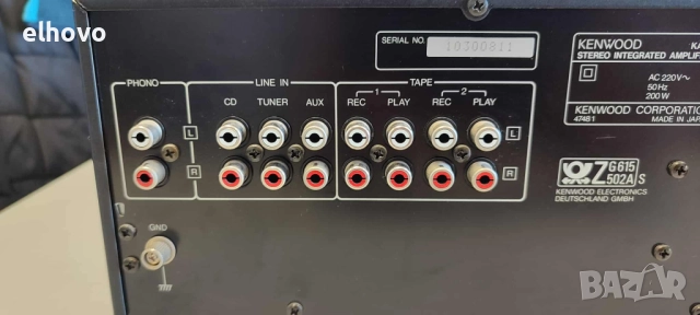 Стерео усилвател Kenwood KA-4020, снимка 9 - Ресийвъри, усилватели, смесителни пултове - 51601148
