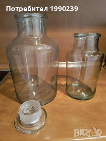 Стъклен буркан – вместимост 2,5 литра, снимка 3 - Буркани, бутилки и капачки - 52282771