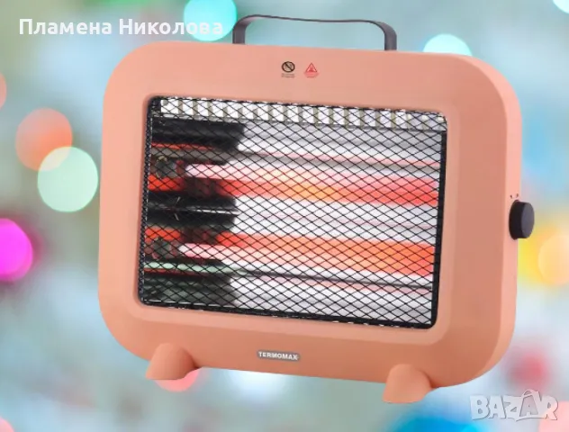 Кварцова печка, 800W, снимка 3 - Отоплителни печки - 47275983