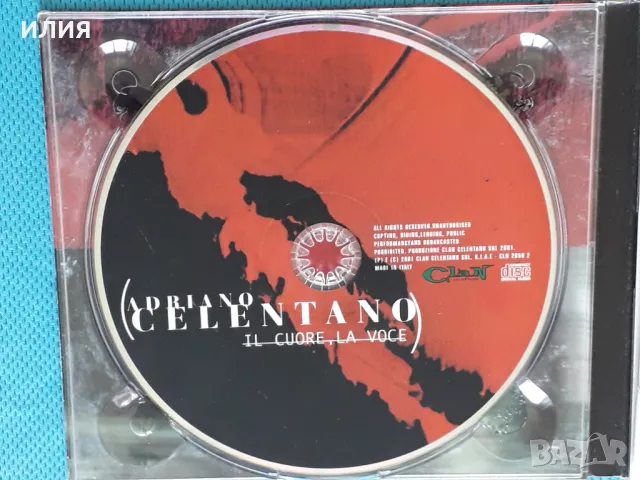 Adriano Celentano – 2001 - Il Cuore, La Voce (Rock & Roll,Pop Rock,Vocal,, снимка 2 - CD дискове - 47238756