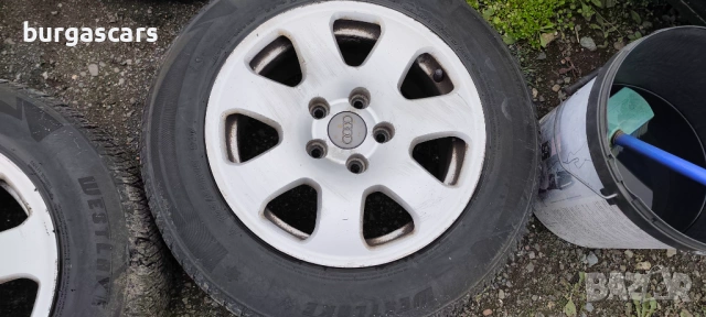 Алуминиеви джанти 195/65/15 Audi A4 B7 Avant , снимка 3 - Гуми и джанти - 53656710