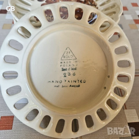 Декоративни полски керамични чинии + бонус НАМАЛЕНИЕ - 65 лв., снимка 6 - Декорация за дома - 51144592