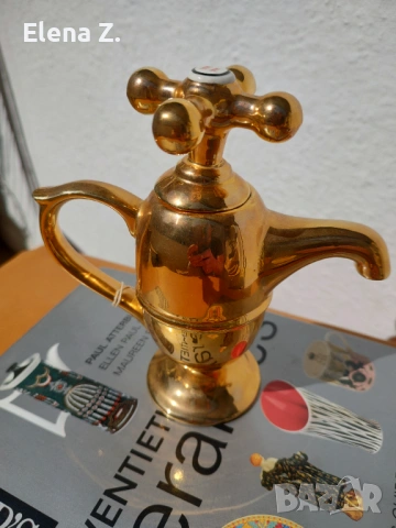 Керамичен чайник ретро кранче за вода Swineside, снимка 6 - Декорация за дома - 53845027