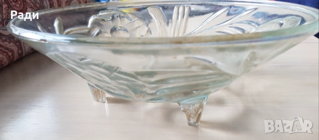 Продавам луксозни фруктиери масивно стъкло и гравюри , снимка 8 - Прибори за хранене, готвене и сервиране - 41898524