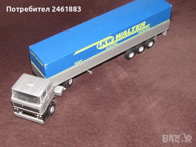 Модел на камион ДАФ DAF 1/50 Lion Car made in Holland, снимка 1 - Колекции - 46371456