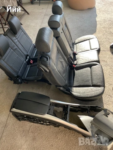 Черен рекаро салон от X5 Е70 6+1, снимка 3 - Автомобили и джипове - 50832413