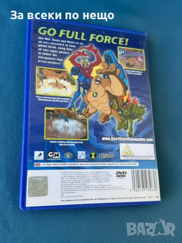 Ben 10: Alien Force , игра за playstation 2 ps2 плейстейшън 2, снимка 3 - Игри за PlayStation - 50895490