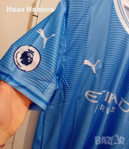 Чисто нов оригинален екип на Манчестър Сити - Ерлинг Холанд, снимка 4 - Футбол - 50401277