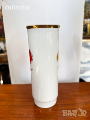 Баварска порцеланова ваза Creidlitz. №7756, снимка 5 - Антикварни и старинни предмети - 52822043