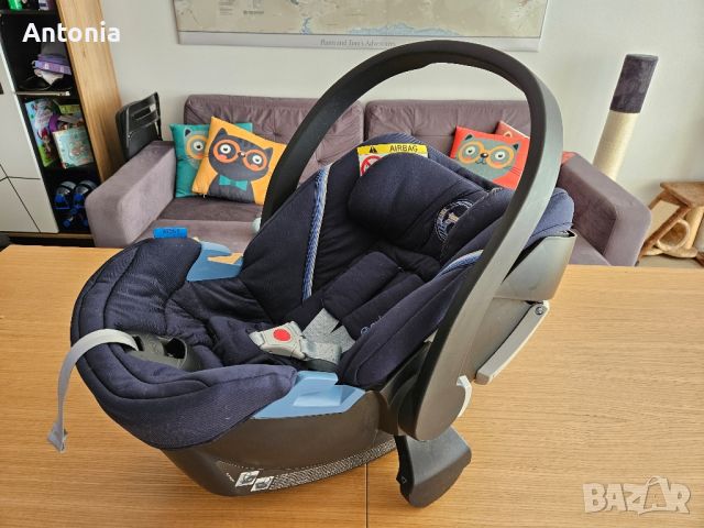 Столче за кола Cybex Aton 5 с лятно покривало, снимка 2 - Столчета за кола и колело - 46351649